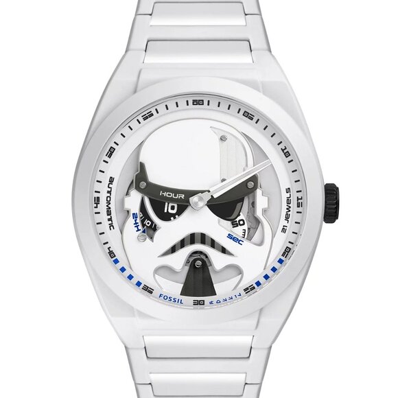 Limited Edition Star Wars™ Stormtrooper Resin Coated Stainless Steel Watch - Picture 3 of 14